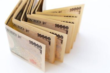Japon banknotu 10.000 yen, Japon parası.