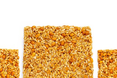 Krayasart, Thai crispy rice, peanut and sesame cereal