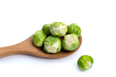 Fresh brussels sprouts. Organic vegetables