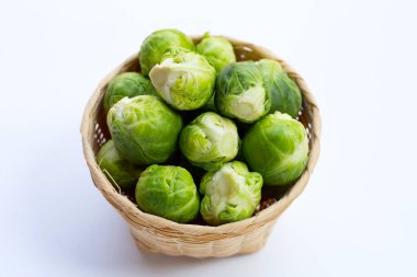 Fresh brussels sprouts. Organic vegetables