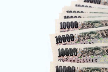 Japon banknotu 10.000 yen, Japon parası.