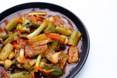 Kimchi Kore yemeği, salatalık kimchi.