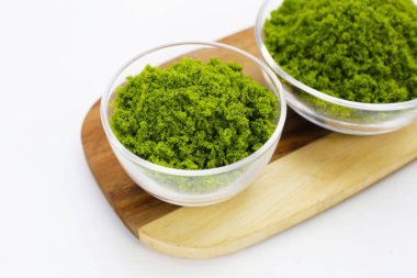 Wolffia globosa veya bataklık yosunu, su yemeği