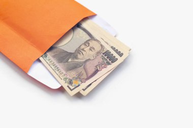 Japon banknotu 10.000 yen, Japon parası.