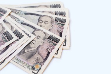 Japon banknotu 10.000 yen, Japon parası.