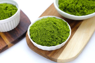 Wolffia globosa veya bataklık yosunu, su yemeği