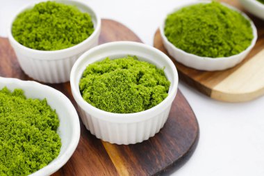 Wolffia globosa veya bataklık yosunu, su yemeği