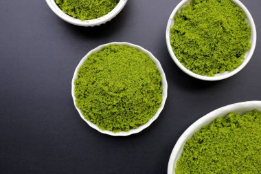 Wolffia globosa veya bataklık yosunu, su yemeği