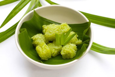 Tayland tatlısı, tatlı glutinous pilavı