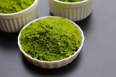 Wolffia globosa veya bataklık yosunu, su yemeği