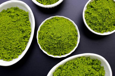 Wolffia globosa veya bataklık yosunu, su yemeği