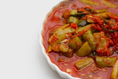 Kimchi Kore yemeği, salatalık kimchi.