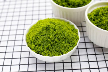 Wolffia globosa veya bataklık yosunu, su yemeği