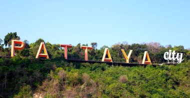 Şehir ve deniz. Pattaya Tayland