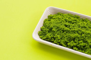 Wolffia globosa veya bataklık yosunu, su yemeği