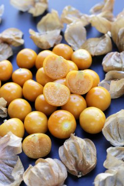 Taze bektaşi üzümü pelerini. Lezzetli tropikal meyve