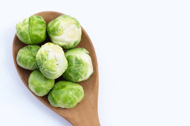 Fresh brussels sprouts. Organic vegetables