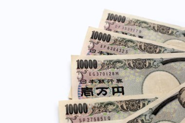 Japon banknotu 10.000 yen, Japon parası.