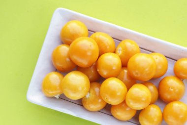 Taze bektaşi üzümü pelerini. Lezzetli tropikal meyve