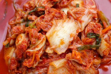 Kimchi Kore yemeği, lahana kimchi.