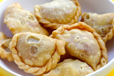 Mini körili börek. Tayland tatlısı