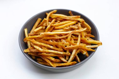 Crispy banana sticks. Fruit snack