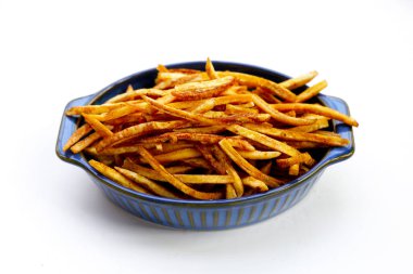 Crispy banana sticks. Fruit snack