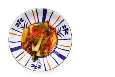Kimchi Kore yemeği, salatalık kimchi.