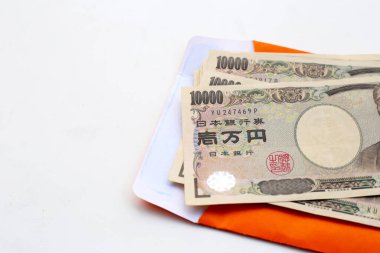 Japon banknotu 10.000 yen, Japon parası.
