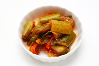 Kimchi Kore yemeği, salatalık kimchi.