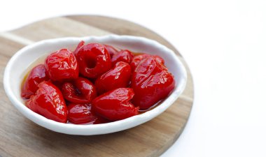 Peppadew Peppers, Güney Afrika biberi turşusu.