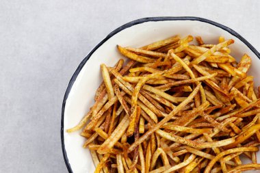 Crispy banana sticks. Fruit snack