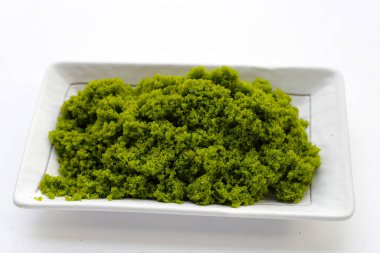 Wolffia globosa veya bataklık yosunu, su yemeği