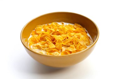 Sabah kahvaltısı için mısır gevreği