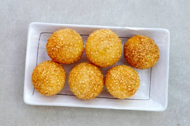 Tayland yemeği, kızarmış fasulye dolması.