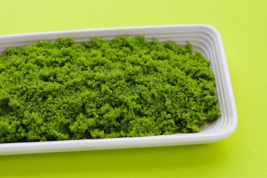 Wolffia globosa veya bataklık yosunu, su yemeği