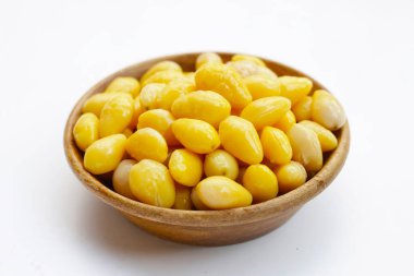 Haşlanmış ginkgo fındığı, ginkgo tohumu