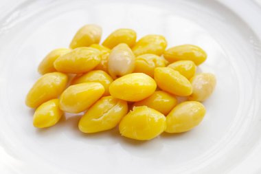 Haşlanmış ginkgo fındığı, ginkgo tohumu