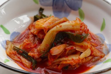 Kimchi Kore yemeği, lahana kimchi.
