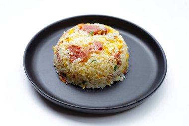 Ekşi domuz etli Tayland pilavı.