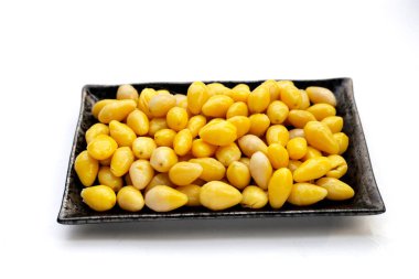 Haşlanmış ginkgo fındığı, ginkgo tohumu