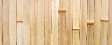 Arkaplan için bambu duvar dokusu.