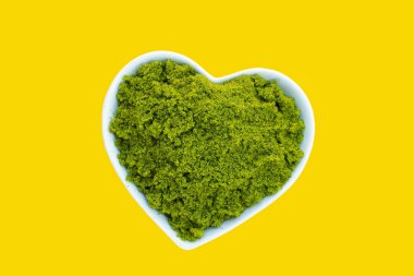 Wolffia globosa veya bataklık yosunu, su yemeği