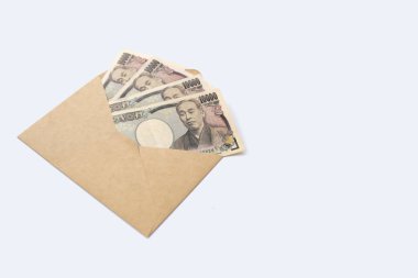 On bin Yen, Kahverengi kağıt zarflı Japon Yen Notları