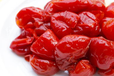 Peppadew Peppers, Güney Afrika biberi turşusu.