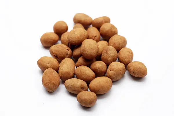 stock image Coconut cream coated peanuts snack