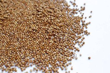 Kişniş tohumları, sebzeler ve otlar.