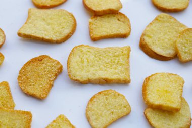 Çıtır tereyağı ve şekerli ekmek.