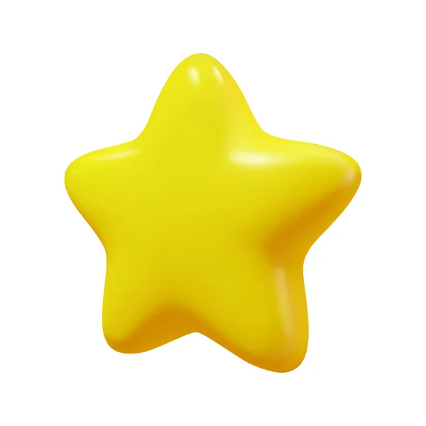 Star Ikone Mit Goldenem Oder Glühendem Effekt Leuchtender Punkt Oder — Stockvektor