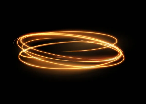 Berkilau Garis Spiral Efek Latar Vektor Efek Gerak Kecepatan Cahaya - Stok Vektor